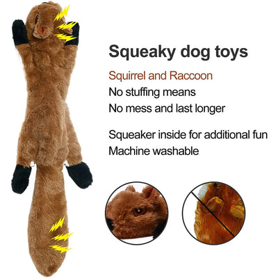 Squeaky Dog Toy: Durable Stuffing-Free Chew Companion for Pets - CompulShop