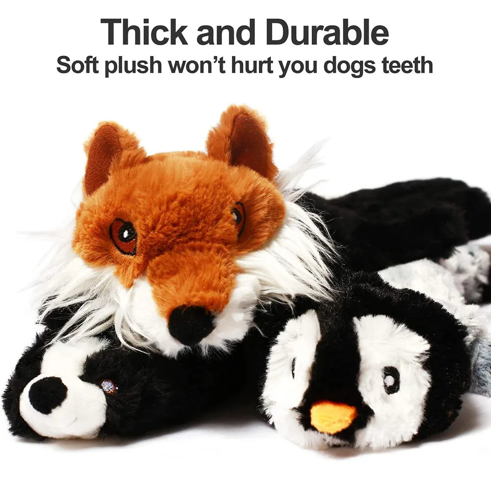 Squeaky Dog Toy: Durable Stuffing-Free Chew Companion for Pets - CompulShop